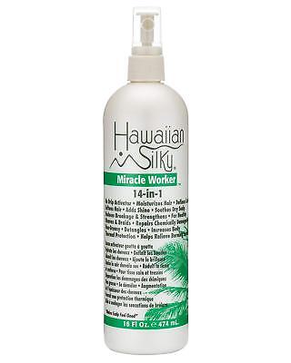 [Hawaiian Silky] 14 In 1 Miracle Worker No Drip Activator & Moisturizer 16Oz