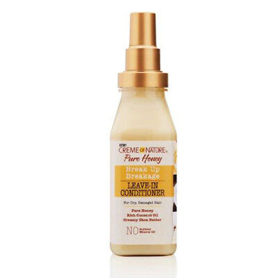 [Creme Of Nature] Pure Honey Break Up Breakage Leave-In Conditioner 8Oz