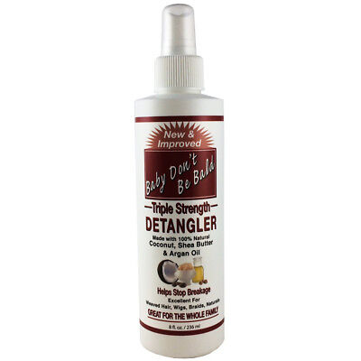[Baby Don'T Be Bald] Triple Strength Detangler 8Oz Leave In Conditioner