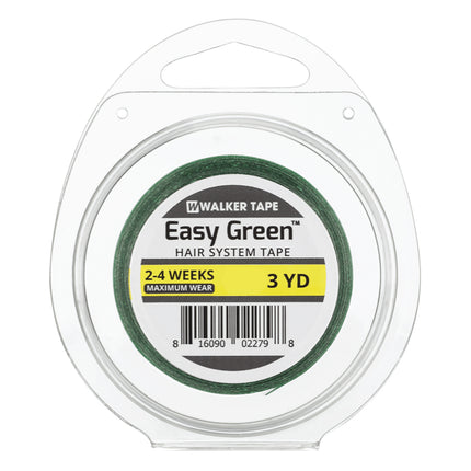 [Walker Tape] Easy Green Tape Roll Double Side, 1/2" X 3 Yards