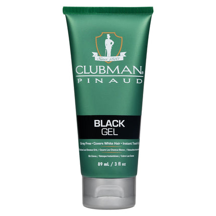 [Clubman Pinaud] Black Gel 3Oz Temporary Covers Gray Instant Touch Up
