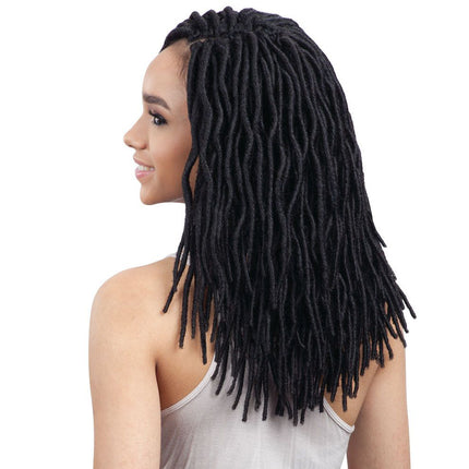 2x Soft Wavy Faux Loc 12" - Freetress Synthetic Crochet Braid Dread Locks