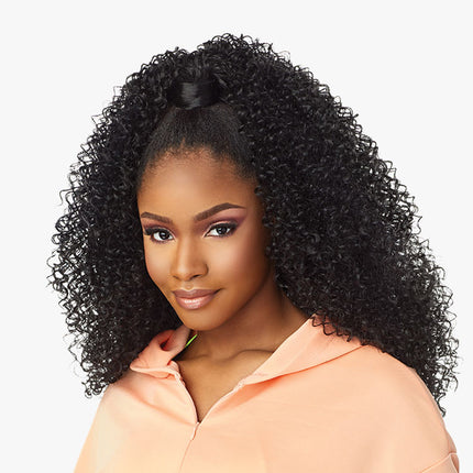 Sensationnel Synthetic Instant Up & Down Pony Wrap Half Wig - Ud 3