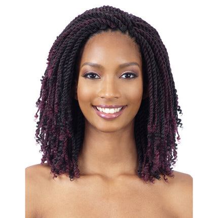 2x Kinky Twist 8" - Freetress Synthetic Crochet Pre-looped Braid