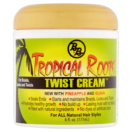 [Bb] Tropical Roots Twist Cream For Braids, Locks And Twists 6Oz