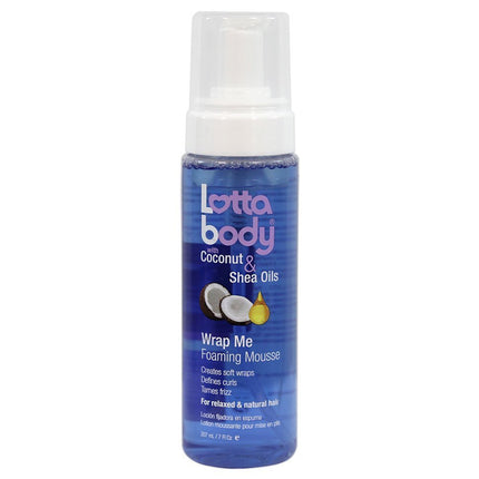 [Lottabody] Wrap Me Foaming Mousse With Coconut & Shea Oils 7Oz