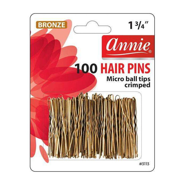 [Annie] Hair Pins 1 3/4" 100Pcs - #3113