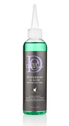 [Design Essentials] Peppermint & Aloe Soothing Scalp Tonic Treatment 4oz