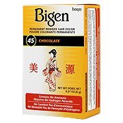 [Hoyu Bigen] Permanent Powder Hair Color Dye #45 Chocolate .21Oz [6 Pack]