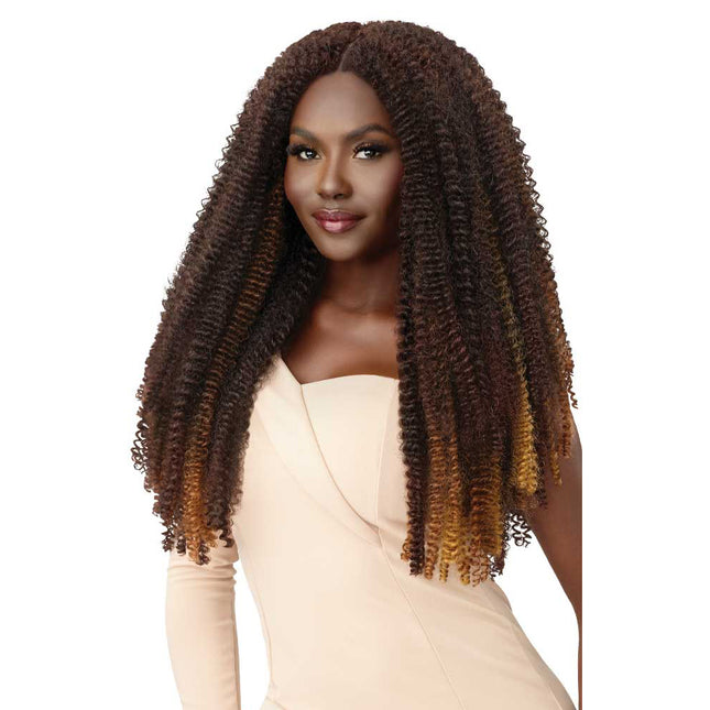 Outre X-pression Twisted Up Crochet Braids 3x - Springy Bohemian Twist 24