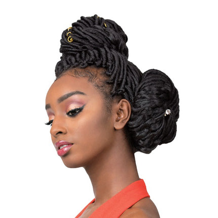 Sensationnel X-pression Pre-looped Synthetic Crochet Braid - 3x Goddess Locs 18"