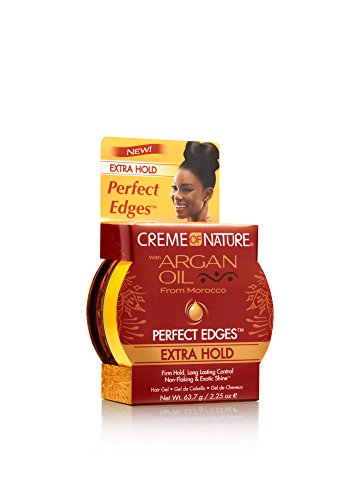 [Creme Of Nature] Argan Oil Perfect Edges Extra Hold Edge Control 2.25oz