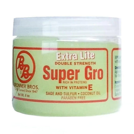 [Bb] Super Gro Extra Lite Double Strength Conditioner With Vitamin E 6Oz