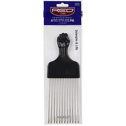 Red By Kiss Professional Afro Styling Pik Small/Large Detangles & Lifts [Large]