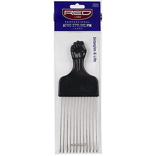 Red By Kiss Professional Afro Styling Pik Small/Large Detangles & Lifts [Large]