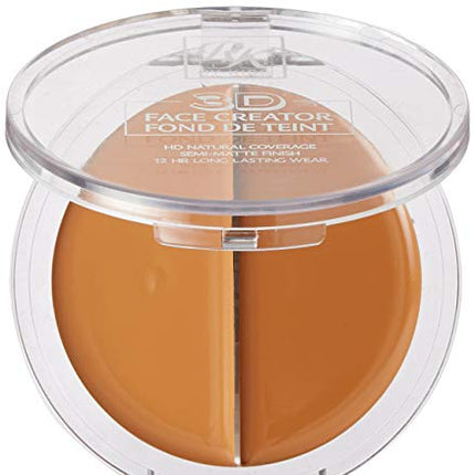 [Ruby Kisses] 3D Face Creator 2 Color Foundation & Concealer 0.21oz