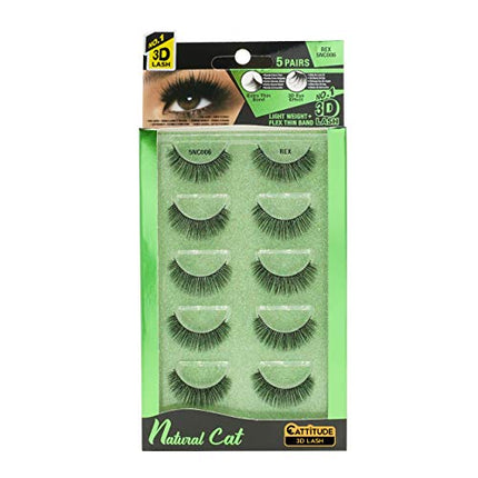 [Ebin] Cattitude 3D Lashes 5Pairs