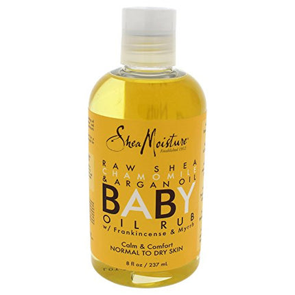 Sheamoisture Raw Shea Butter Baby Oil Rub,8 Oz