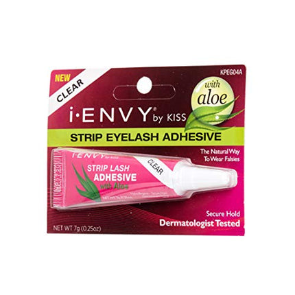 [I-Envy] Aloe Infused Strip Eyelash Adhesive Glue, Clear