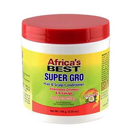 [Africa'S Best] Super Gro Hair&Scalp Conditioner Regular 5.25Oz