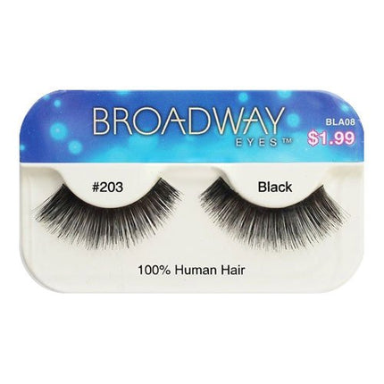 [Broadway Eyes] 100% Human Hair Lashes, BLA01-09