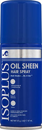 [Isoplus] Oil Sheen Hair Spray Regular Moisturizing Shine Volume 2oz