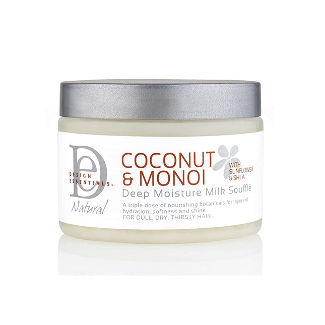 [Design Essentials] Natural Coconut & Monoi Deep Moisture Milk Souffle 12Oz