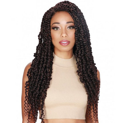 Zury Sis Synthetic Diva Lace Front Wig - H-passion Twist