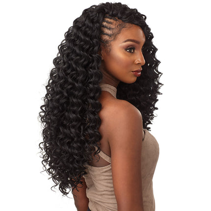 Sensationnel Lulutress Synthetic Crochet Braid - Deep Wave 18"