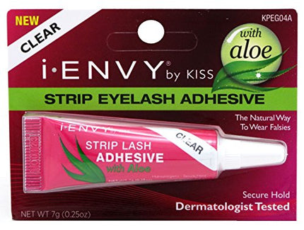 [I-Envy] Aloe Infused Strip Eyelash Adhesive Glue, Clear