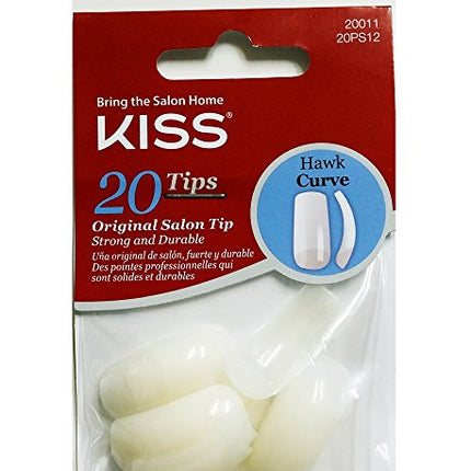 [Kiss] Hawk Curve Original Salon Tips 20 Nails