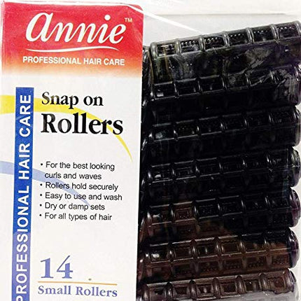 [Annie] Snap-On Rollers Small 1/2" 14Pcs - #1011