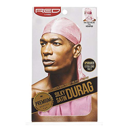 [Red By Kiss] Premium Quality Silky Satin Durag Extra Long Tails