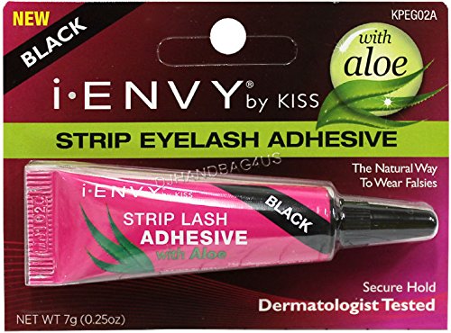 [I-Envy] Aloe Infused Strip Lash Adhesive Glue, Black