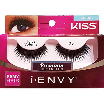 [I-Envy] Premium Human Hair Lashes Juicy Volume 05