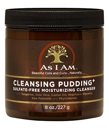 [As I Am] Cleansing Pudding Sulfate-Free Moisturizing Hair Cleanser 8Oz/16Oz [8 Oz]