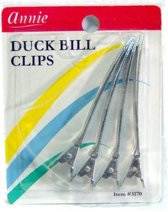 [Annie] Duck Bill Clips 4Pcs - #3170