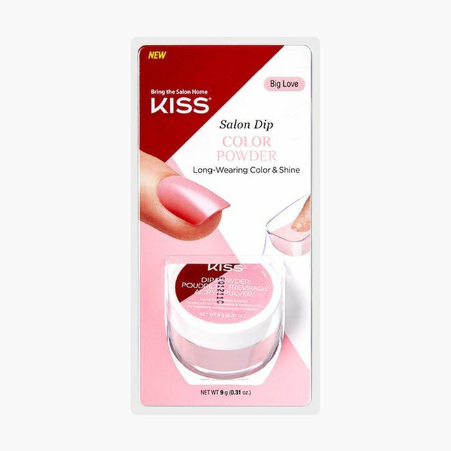 Kiss Salon Dip Color Powder, 0.31 Ounce (Big Love)