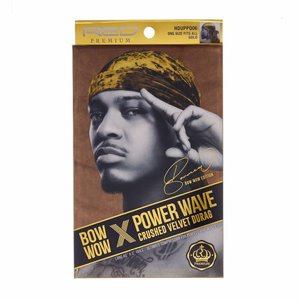 [Red By Kiss] Power Wave Crushed Velvet Durag