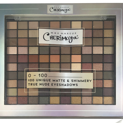 [Max] Makeup Cherimoya 100 Unique Matte & Shimmery True Nude Eyeshadow Pallet