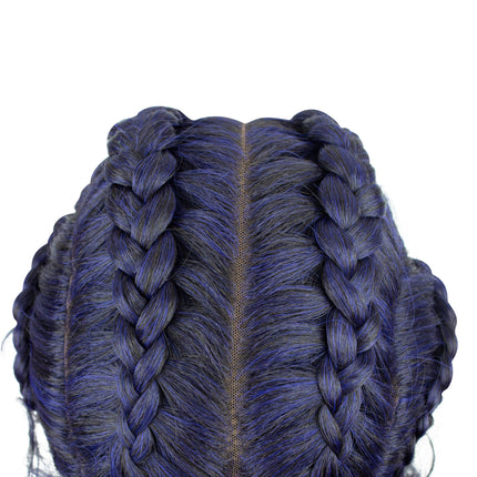 Zury Sis Synthetic 360 Lace Front Wig - Double Dutch Box Braid