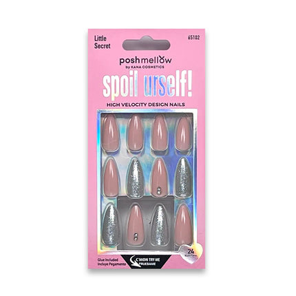 Posh Mellow 24 Nails (2Pack)
