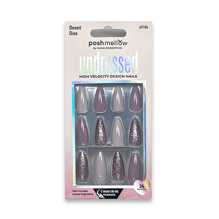 Posh Mellow 24 Nails (3Pack)