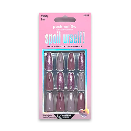 Posh Mellow 24 Nails (3Pack)