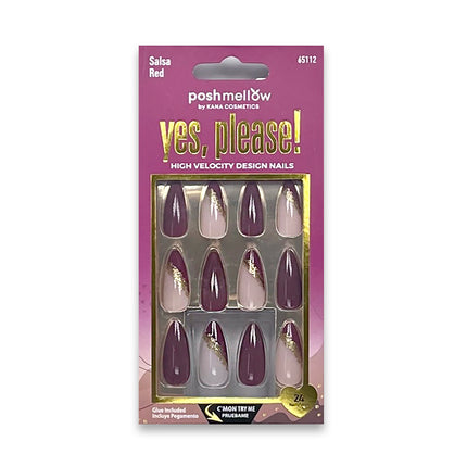Posh Mellow 24 Nails (2Pack)