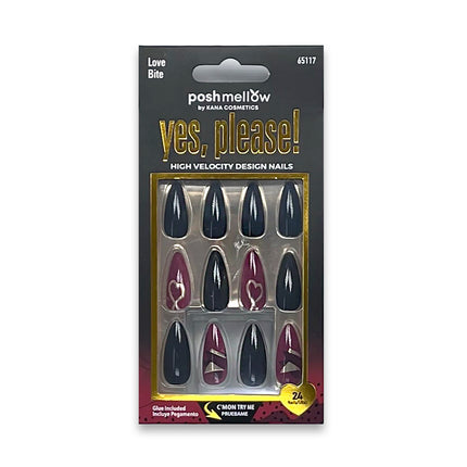 Posh Mellow 24 Nails (3Pack)
