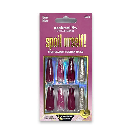 Posh Mellow 24 Nails (2Pack)