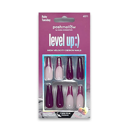 Posh Mellow 24 Nails (2Pack)