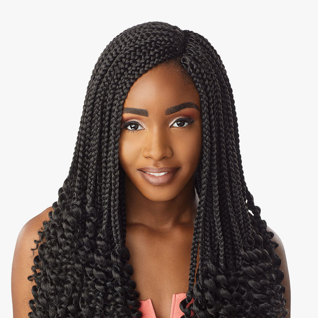 Sensationnel Lulutress Synthetic Crochet Braid - 3x Goddess Box Braid 18"