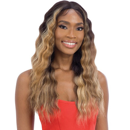 Mayde Beauty Synthetic Natural Hairline Lace And Lace Front Wig - Blair